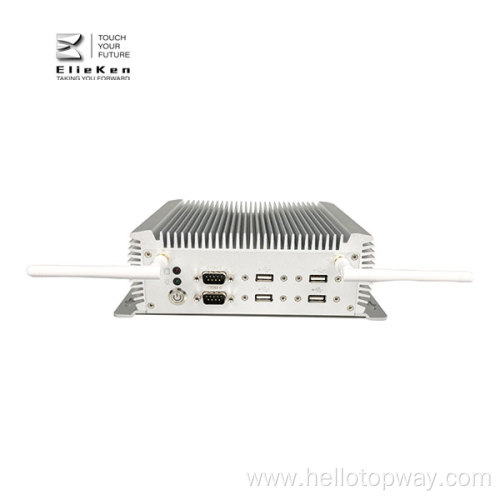 2LAN Fanless rugged Mini Box nuc PC